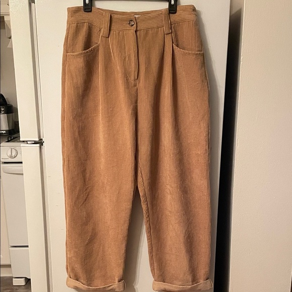 Petal & Pup US 12 Beige Corduroy Trousers - Picture 1 of 5